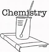 Chemistry Quimica Chemie Chimie Quimico Ausmalbild Physique Educative Educativeprintable Wissenschaft Coloringhome Chemical sketch template