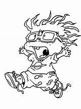 Rugrats Coloring Pages Kids Color Fun Print Votes sketch template
