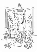 Kikker Prinses Kleurplaat sketch template
