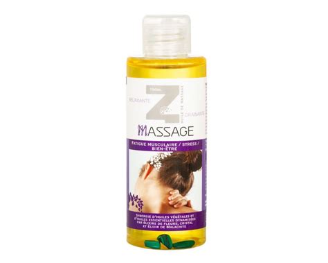 huile de massage  massage bio ml mint  health laboratories