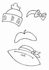 Nutting Julie Prima Stamps Hats Doll Scrapbook sketch template