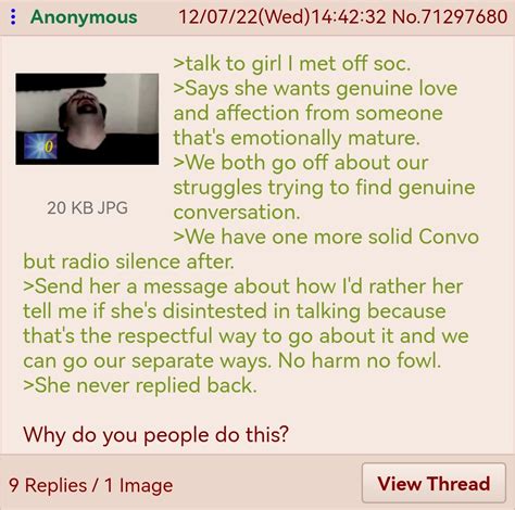 Anon Talks To A Girl R Greentext Greentext Stories Know Your Meme