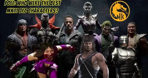 Update Who Were The Best Dlc Mortal Kombat 11 Dlc Characters