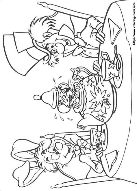 wonderland coloring pages images  pinterest colouring pages