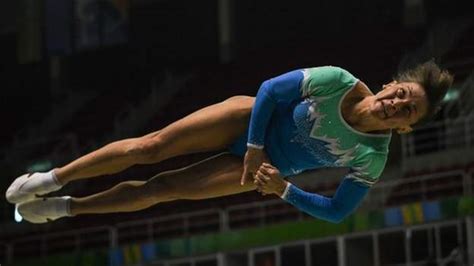 Oksana Chusovitina Qualifies For Record Seventh Olympics Bbc Sport