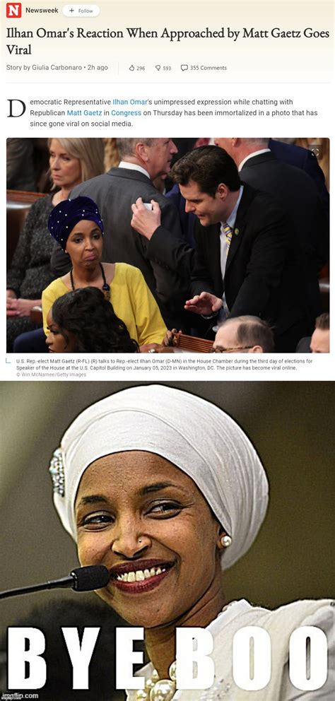 Ilhan Omar S Reaction When Approached By Matt Gaetz Goes Viral My Xxx