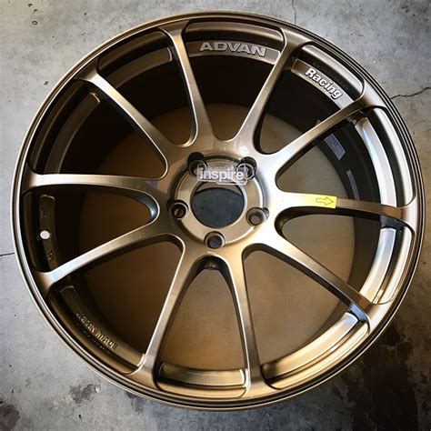 yokohama wheels advan racing rz    bronze