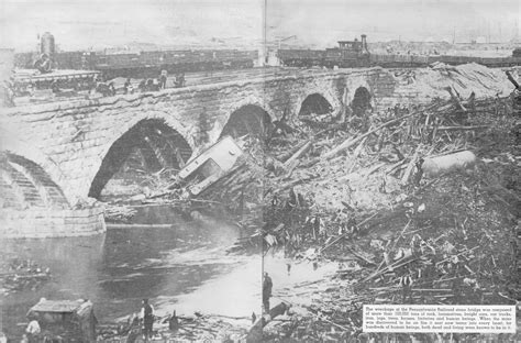 photographic story    johnstown flood