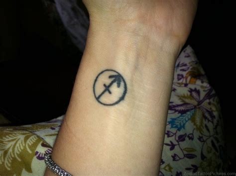 21 Good Sagittarius Tattoos On Wrist