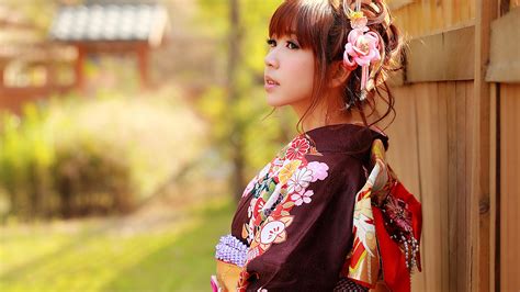 壁紙 日本の女の子、アジア、着物服 2560x1600 hd 無料の