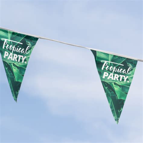 personalised bunting flags     helloprint