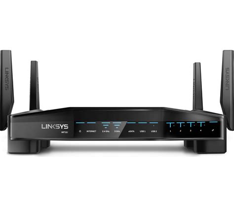 linksys wrtx uk wireless cable fibre router ac  dual band deals pc world