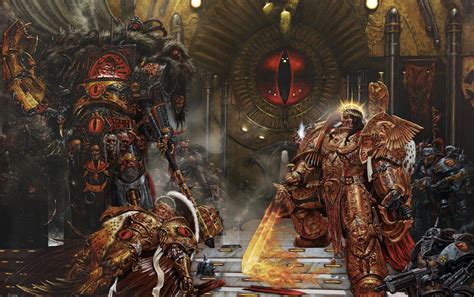 warhammer    emperor tricked horus turning  greatest