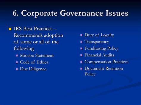 ppt top ten issues affecting nonprofit tax exempt organizations powerpoint presentation id