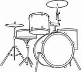 Drums Getcolorings sketch template