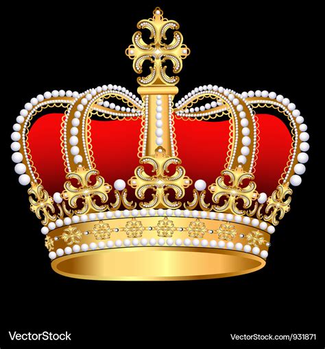 royal crown royalty  vector image vectorstock