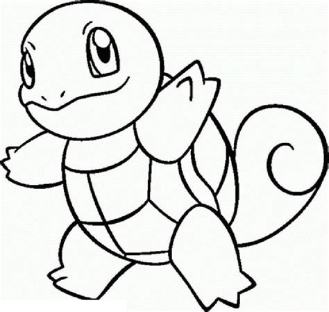 cute squirtle coloring pages pokemon educative printable coloriage