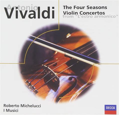 antonio vivaldi i musici roberto michelucci the four seasons violin