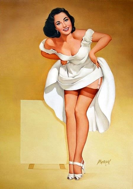 Pop Sexy Bath Tub Vintage Pin Up Girl Poster Classic Retro Kraft Canvas