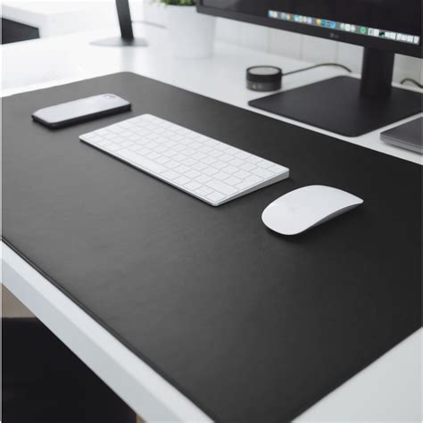 desk pad mouse pad tapete de mesa  couro sintetico extra grande escorrega  preco