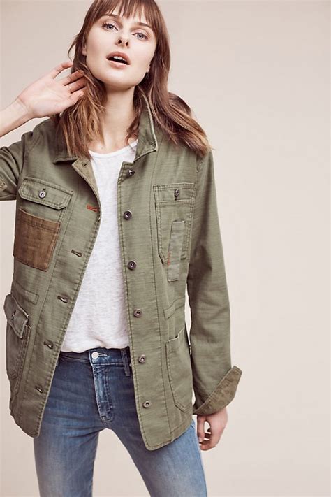 patched utility jacket anthropologie