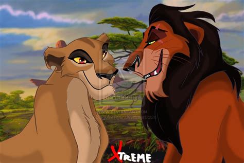 Zira And Scar Lion King Fathers And Mothers Photo