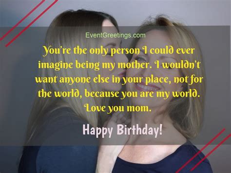65 lovely birthday wishes for mom from daughter