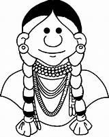 Wecoloringpage Indians sketch template