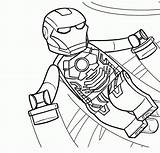 Lego Iron Man Coloring Pages Printable Color Drawing Print Colouring Marvel Face Avengers Superhero Spiderman Getdrawings Sheets Popular Getcolorings Coloringpagesfortoddlers sketch template