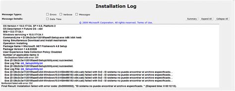 error   install framework  windows  forums