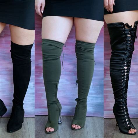5 thigh high boots that will actually fit over your legs