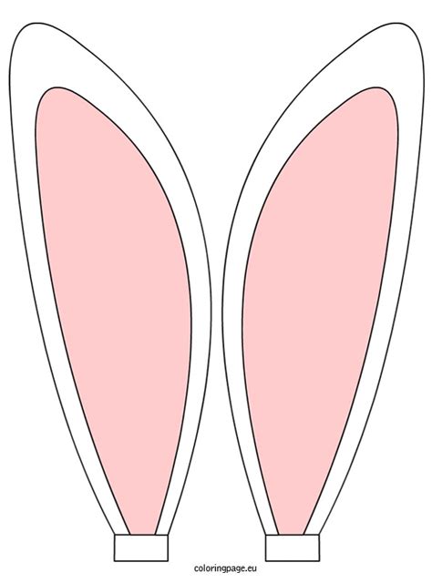 rabbit ear clipart clipground