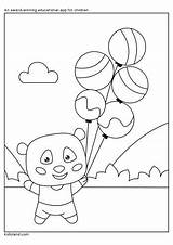 Coloring Kidloland Teddy Worksheets Pages Printable sketch template