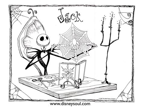 nightmare  christmas coloring pages disney coloring pages