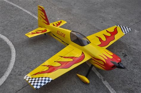 slick  ep electric rc airplane  aerobatic balsa wood plane oracover arf  rc airplanes
