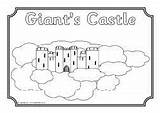 Beanstalk Jack Colouring Sheets sketch template