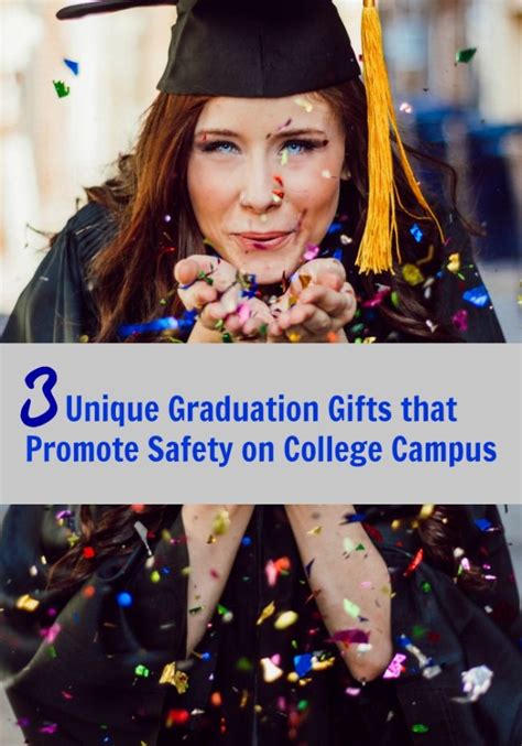 3 unique graduation ts that promote safety on college campus