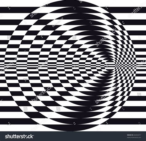 classic optical illusion impossible geometrical figure stock vector