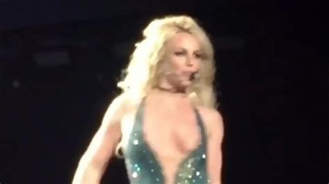 Britney Spears Nipslip During Las Vegas Performance Anduploaded By