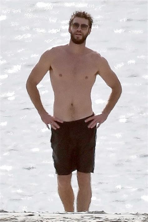 Shirtless Liam Hemsworth Pictures Popsugar Celebrity Photo 2