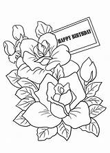 Coloring Mothers Birthday Pages Mother Flowers Sheet Flower Colouring Printable Happy Sheets Cards Drawings Clipartqueen Adults Kids Cute sketch template