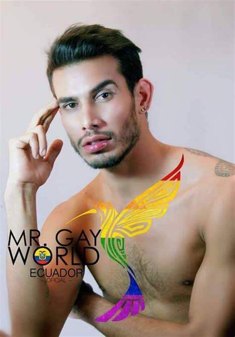ecuador s first ever mr gay world representative wants his whole