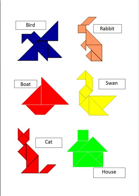 printable tangram puzzles