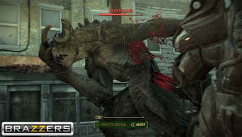 Two Ghouls One Carbine Shooty Fallout 4 Footage Gets Off