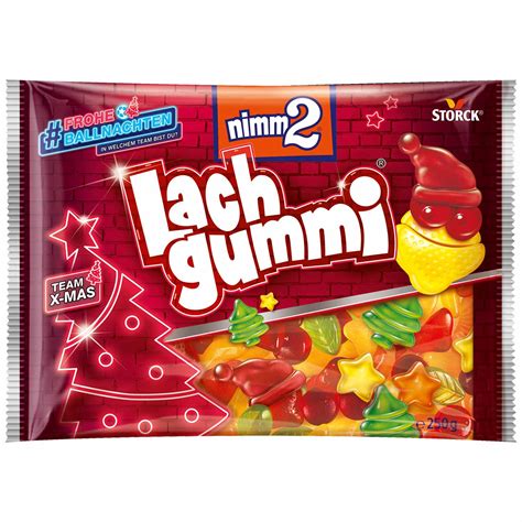 nimm lachgummi xmas edition   kaufen im world  sweets shop