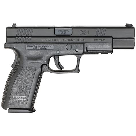 springfield armory xd tactical  sw  black pistol  rounds