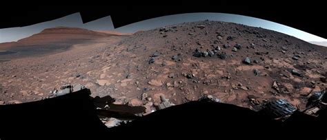 Curiosity Rover Reaches Towering Ridge Preserved From Mars Watery Past