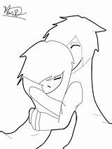 Hugging People Clipart Cartoon Drawing Hug Anime Couple Two Cute Couples Cliparts Drawings Library Animated Easy Clipartmag Clipground Line Attribution sketch template