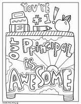 Appreciation Principals Teachers Getdrawings Smartboard President Classroomdoodles sketch template
