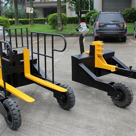1 Ton Electric Power Operated Rough Terrain Big Wheel Pallet Truck